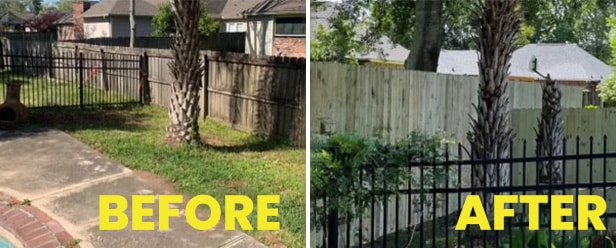 Before and After Lawn Care Maintenance