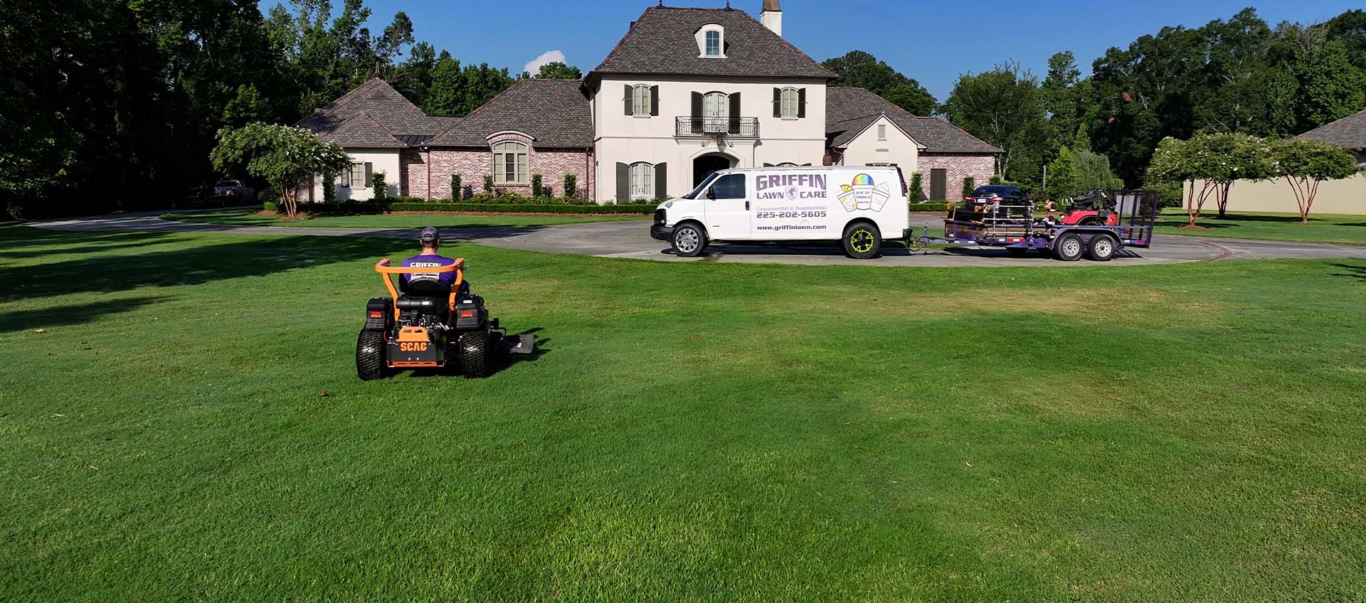 Comprehensive lawn maintenance services