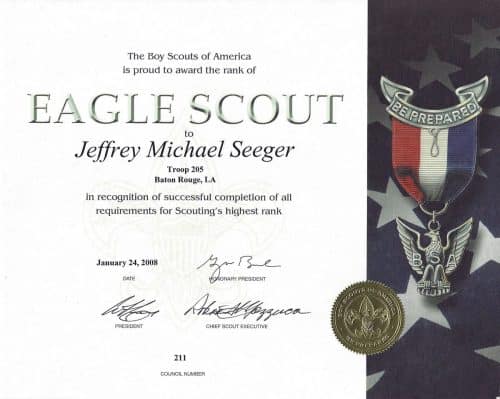 Eagle scout